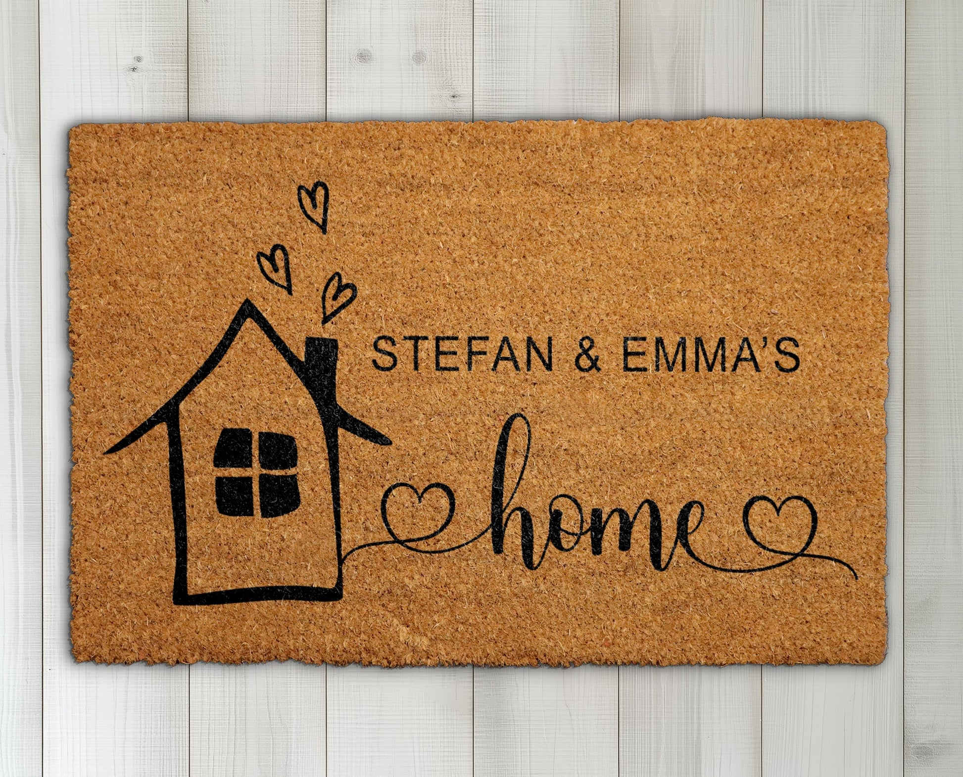 Create a Unique Welcome with Personalized Family Name Doormat
