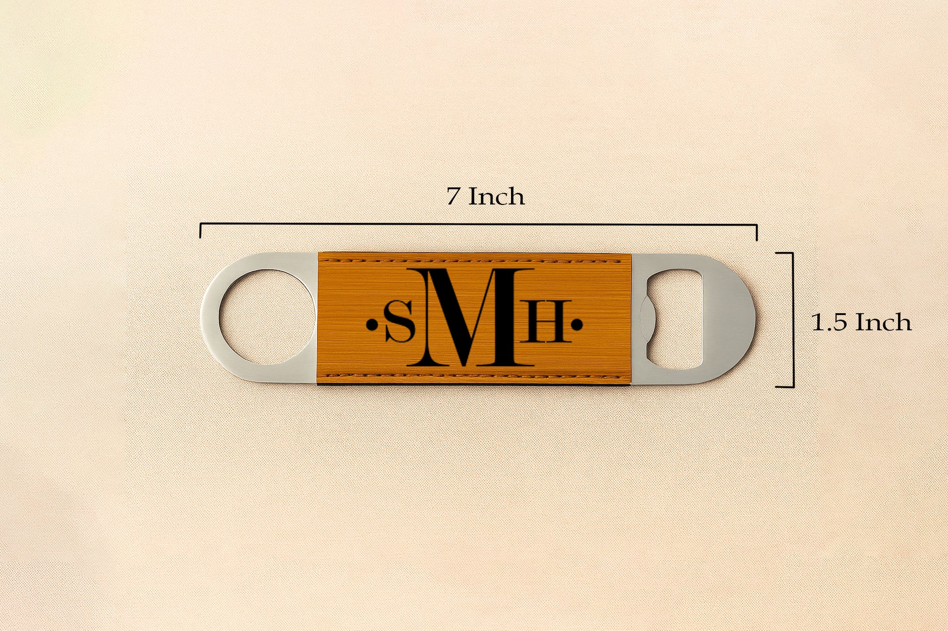 Custom Engraved Bottle Opener, Perfect Gift for Groomsmen and Dad