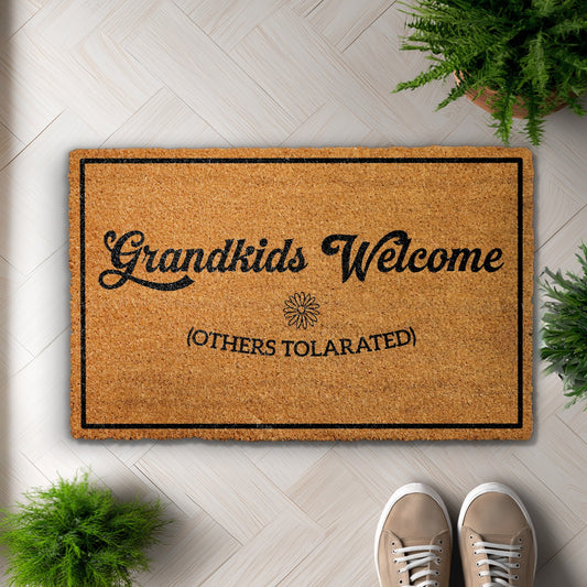 Make them smile at the doorstep, with our doormat.