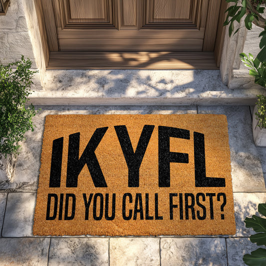 Sarcastic Doormat: Ikyfl Funny Mat, Rude Porch Decor Gift