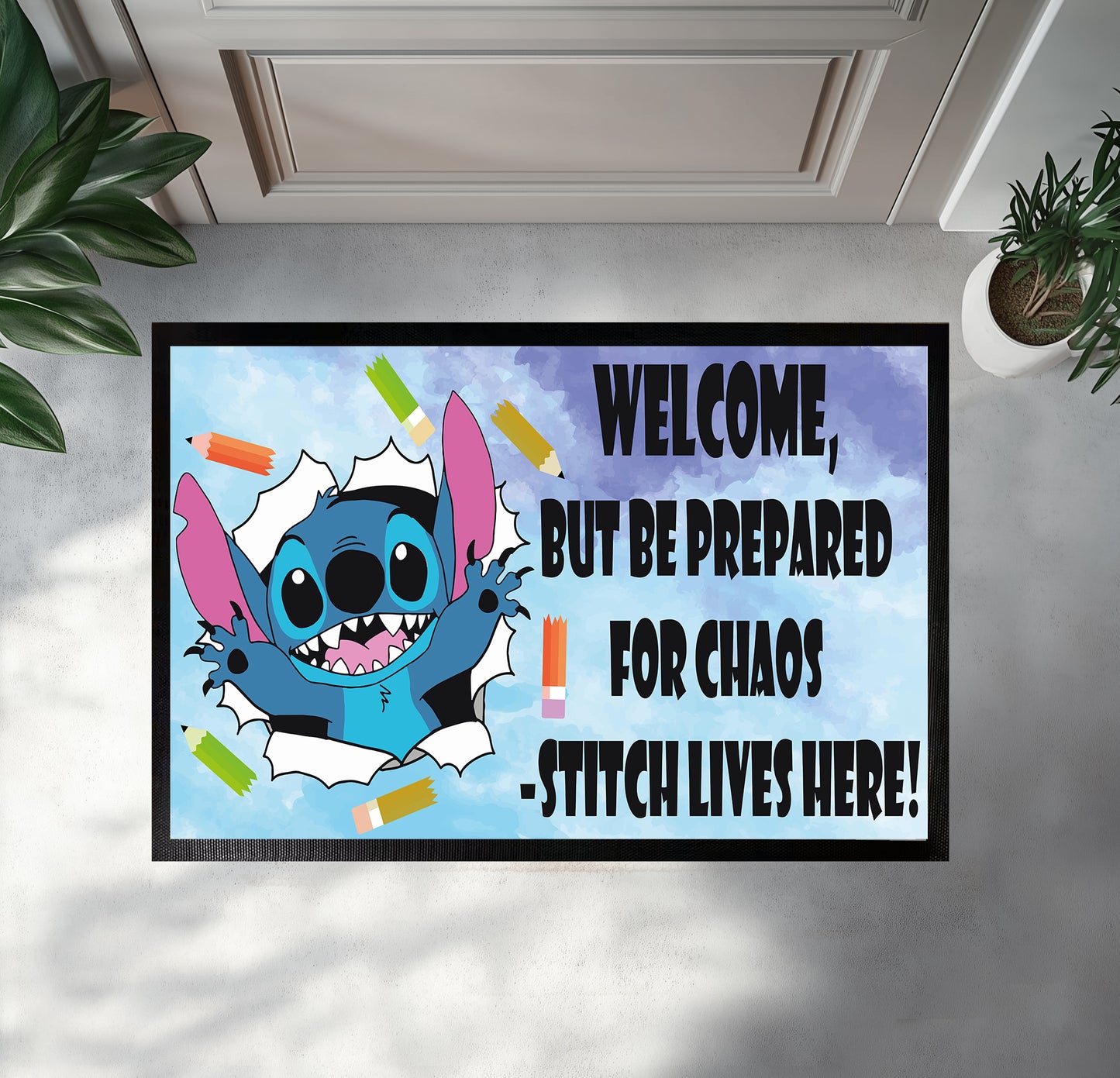 Disney Lovers, Be Prepared for Chaos Welcome Mat