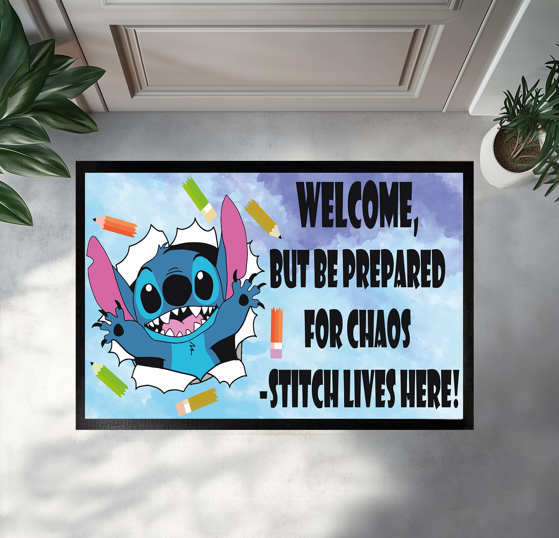 Disney Lovers, Be Prepared for Chaos Welcome Mat