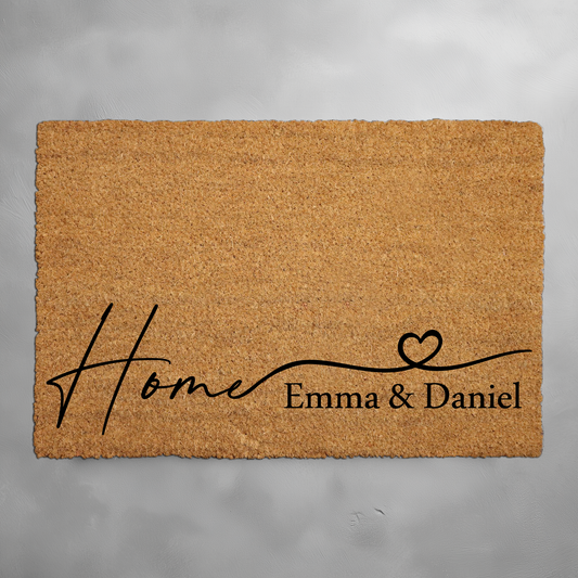 Personalize Home Entrance with Coco Fiber Doormat, Porch Decor Essential